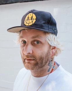 Ampal X Eat Dust Smiley Canvas Cotton Black