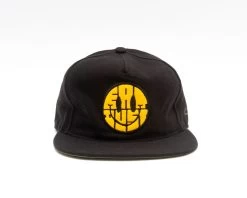 Ampal X Eat Dust Smiley Canvas Cotton Black -Eat Dust AMPALsmileyblack