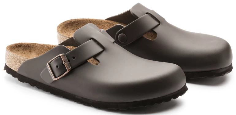 Birkenstock Boston : Dark Brown (Narrow) 3 Birkenstock Boston : Dark Brown (Narrow) - Image 3