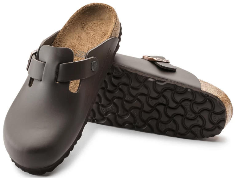 Birkenstock Boston : Dark Brown (Narrow) 5 Birkenstock Boston : Dark Brown (Narrow) - Image 5