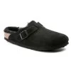 Birkenstock Boston: VL / Shearling (Narrow) Black