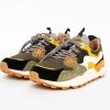 Flower Mountain Yamano 3 - Suede & Nylon Army Green & Brown (Man)