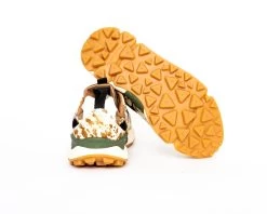 Flower Mountain Yamano 3 - Suede & Nylon & Pony Hair / Brown & White (Man) -Eat Dust ED FM DROP2 0045