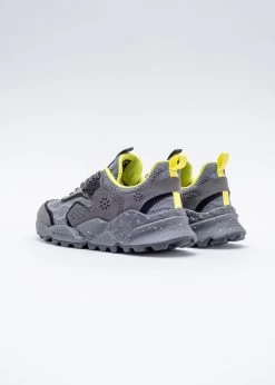 Flower Mountain Kotetsu - Eco Suede Eco Nylon - Black Fluo (Unisex) -Eat Dust Kotetsu BlackFluo 0095