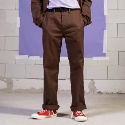 Combat Pants Milton Duck Canvas Brown