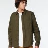 COMBAT SHIRT Cotton Oxford Khaki