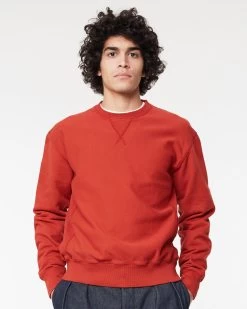 Basic Sweatshirt American Fleece Rust