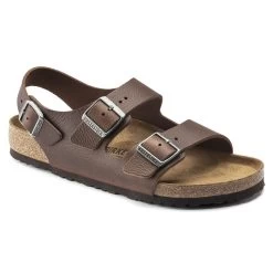 Birkenstock Milano BS : Vintage Wood Roast (Narrow)