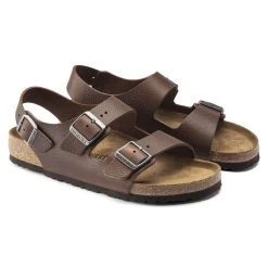 Birkenstock Milano BS : Vintage Wood Roast (Narrow) -Eat Dust MILANOwoodroast4
