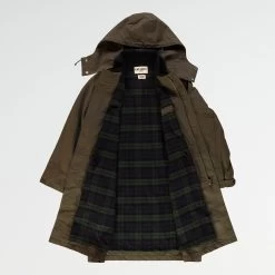 G.o.D Field Coat Dry Waxed Cotton Khaki Brown -Eat Dust W A 001 W21 DWC 655 0008 9