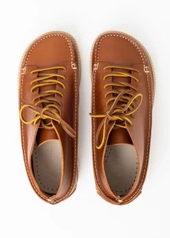 Yogi Fairfield Leather Boot On EVA Outsole / Burnt Orange -Eat Dust YOGIFootwear 3 2