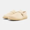 Yogi Corso Suede Buckle Monk Shoe On Crepe Outsole /Hairy Sand
