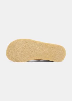 Yogi Corso Suede Buckle Monk Shoe On Crepe Outsole /Hairy Sand -Eat Dust YOGI SS23Q1 FOOTWEAR MENS DYC14024 CORSOSUEDE HAIRYSAND ECOMM E