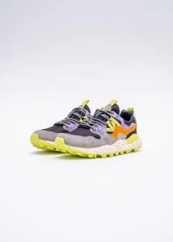 Flower Mountain Yamano 3 - Suede / Mesh Grey Black (Unisex)
