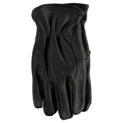 Power Gloves Leather Black