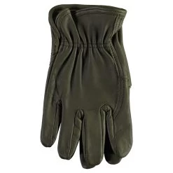Power Gloves Leather Green