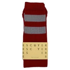 Escuyer Socks - Tube - Red / Wrought