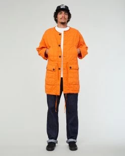 Power Liner Cotton Quilt Tangerine