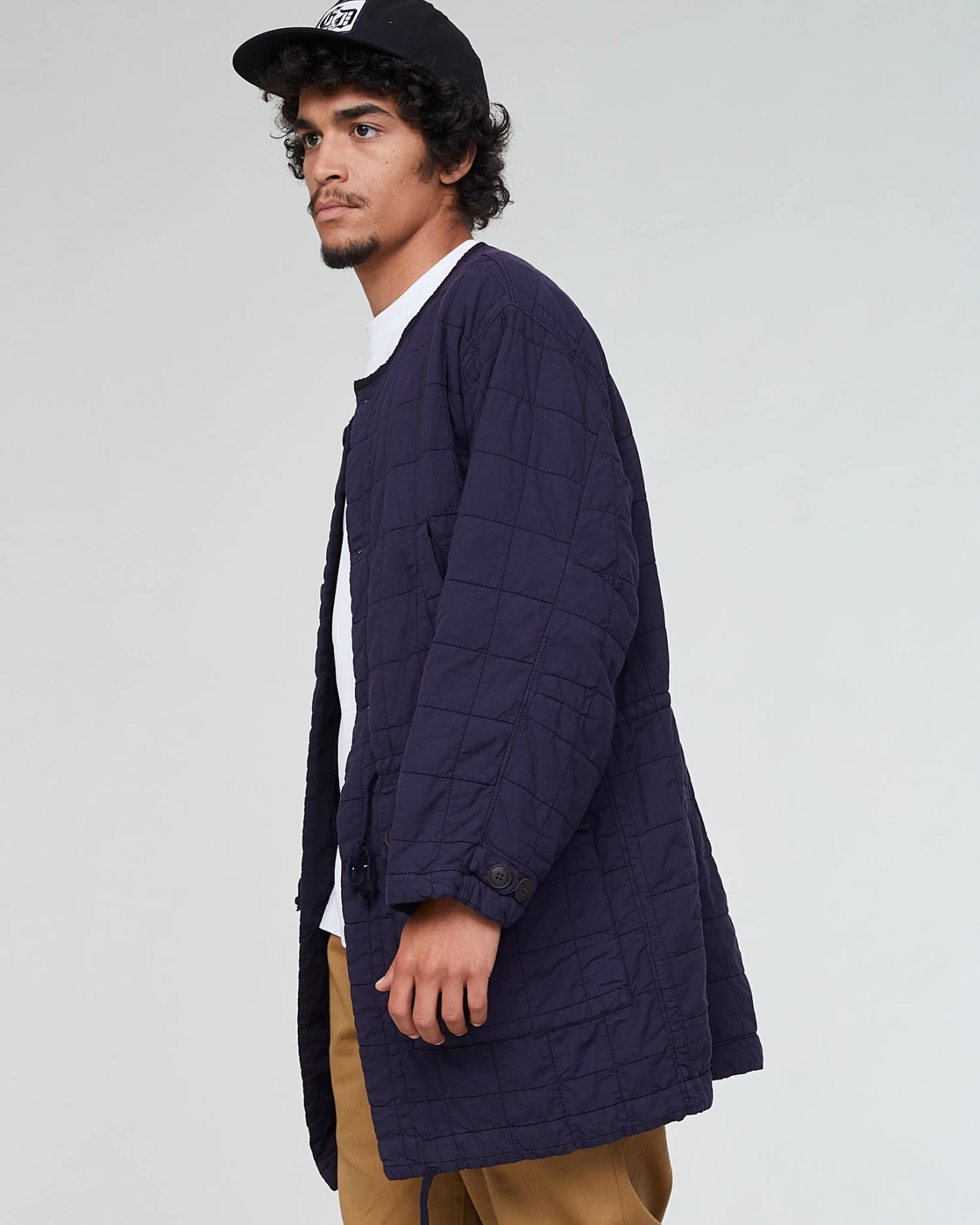 Power Liner Cotton Quilt Dark Navy 6 Power Liner Cotton Quilt Dark Navy - Image 6