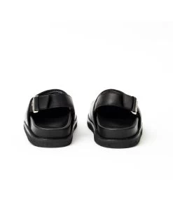 Vinny's Strapped Mule Black Crust Leather 10 Vinny's Strapped Mule Black Crust Leather -Eat Dust m a ss23 004 tpc 117 0000 4