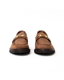 Vinny's Le Club Snaffle Bit Loafer Brown Nubuck -Eat Dust m a ss23 004 tpc 117 0000 6A