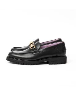 Vinny's Le Club Snaffle Bit Loafer Black Crust Leather -Eat Dust m a ss23 004 tpc 117 10D