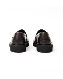 Vinny's Richee Penny Loafer Dark Brown Crust Leather 10 Vinny's Richee Penny Loafer Dark Brown Crust Leather -Eat Dust m a ss23 004 tpc 117 11E