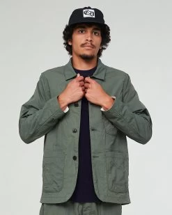 Combat Blazer Rip Stop Maxi Khaki