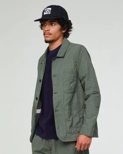 Combat Blazer Rip Stop Maxi Khaki -Eat Dust m b ss23 002 rtm 622 0002 3