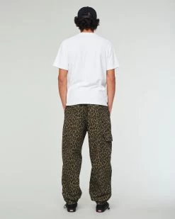 Desert Pants Cheetah Cotton Khaki -Eat Dust m c ss23 002 chc 606 0005 6