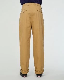 Maharajha Chino Herringbone Twill Sand -Eat Dust m c ss23 005 hbt 101 0006 7