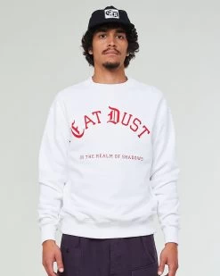 Max Sweater Realm Basic Fleece White