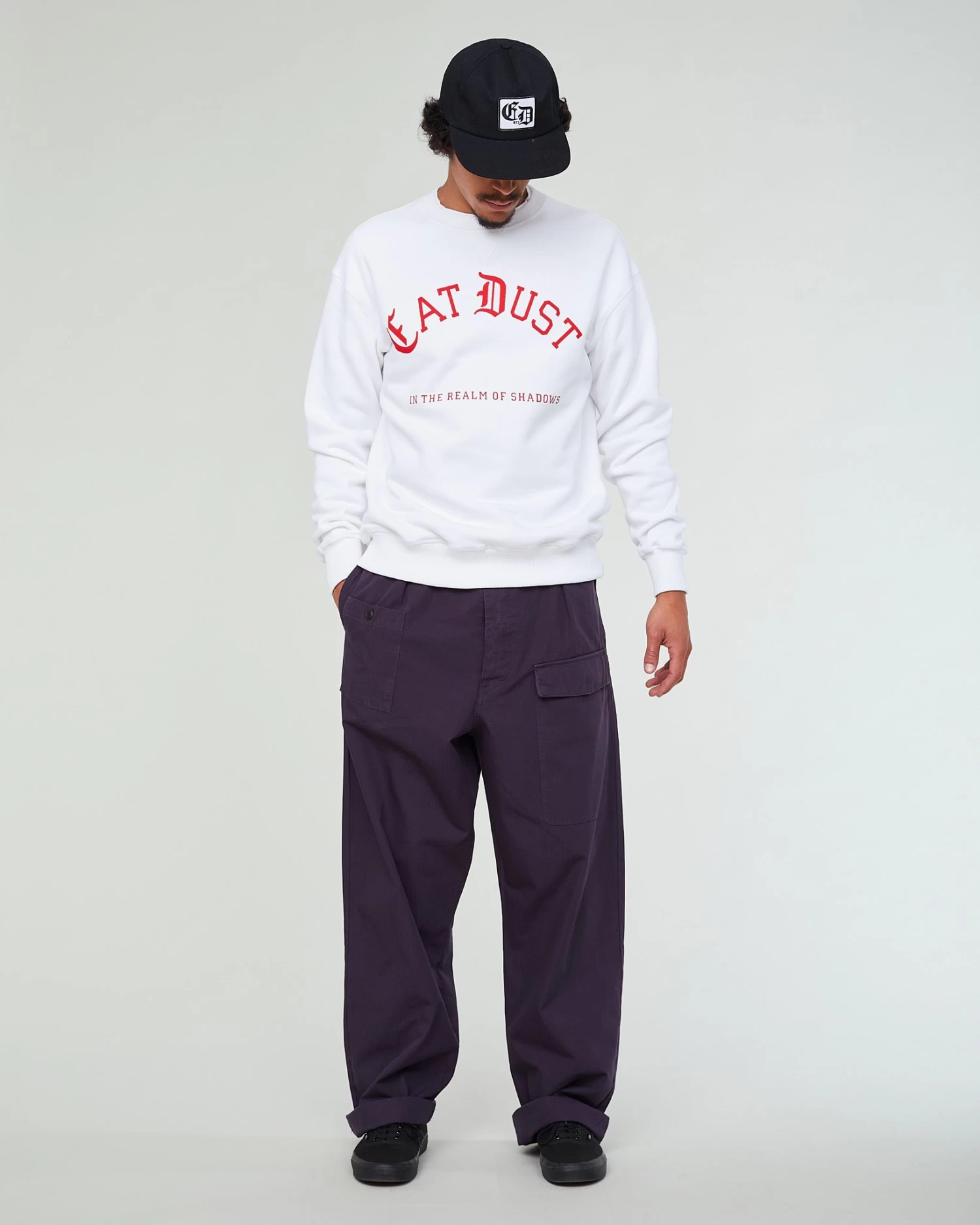 Max Sweater Realm Basic Fleece White 2 Max Sweater Realm Basic Fleece White - Image 2