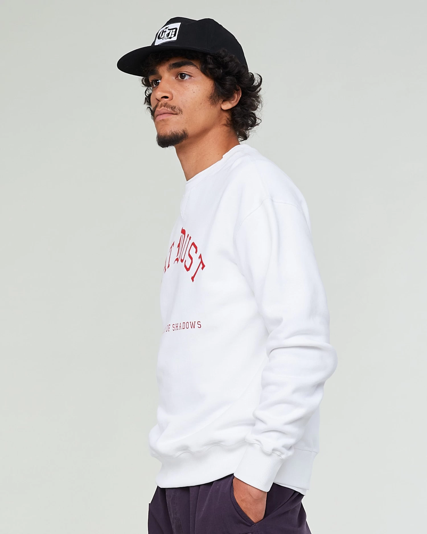 Max Sweater Realm Basic Fleece White 3 Max Sweater Realm Basic Fleece White - Image 3
