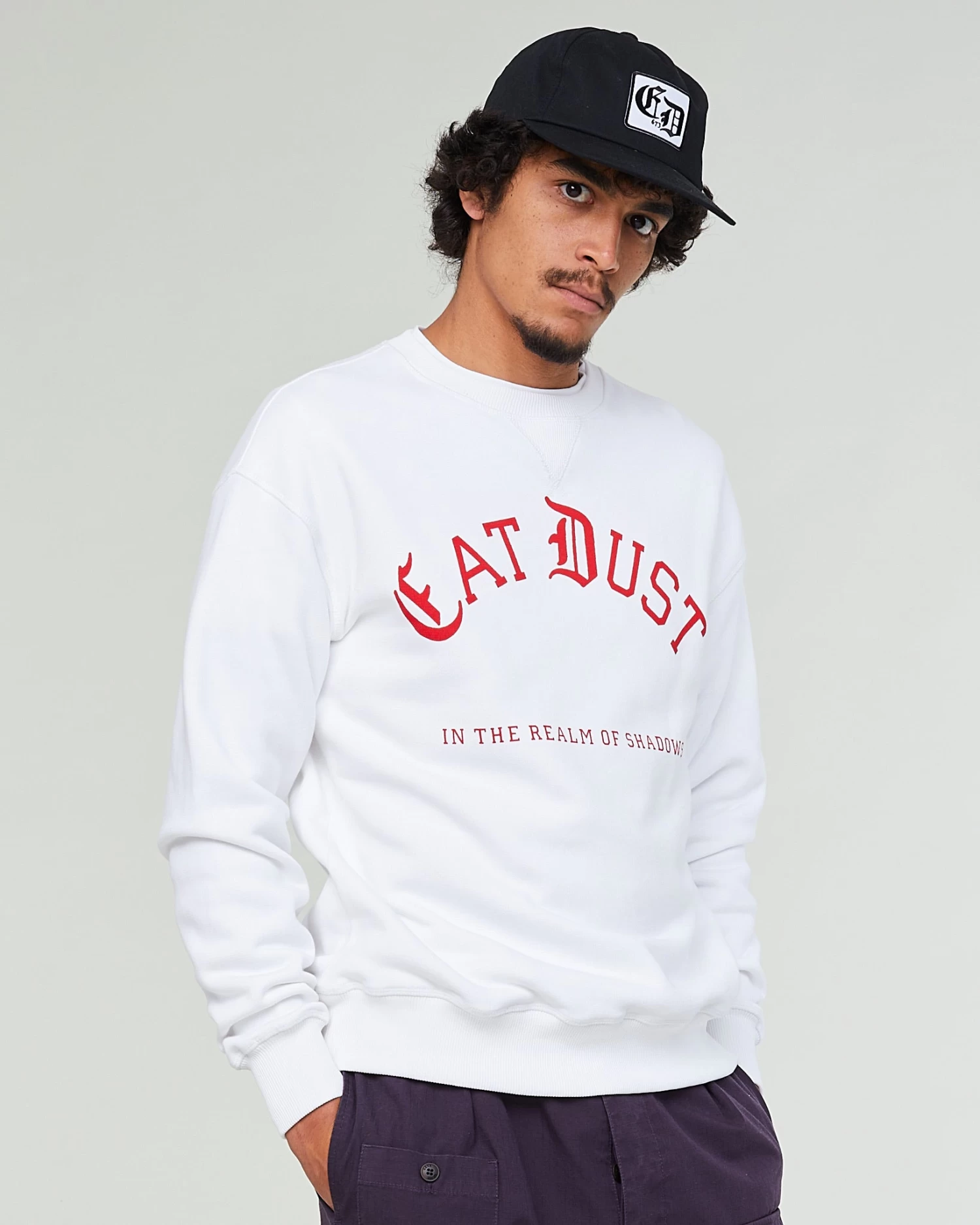 Max Sweater Realm Basic Fleece White 6 Max Sweater Realm Basic Fleece White - Image 6