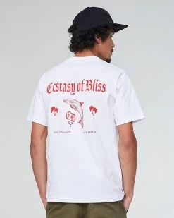 Russel T-Shirt Ectasy Open End Jersey White & Red 6 Russel T-Shirt Ectasy Open End Jersey White & Red -Eat Dust m j ss23 007 oeb 071 0002 3