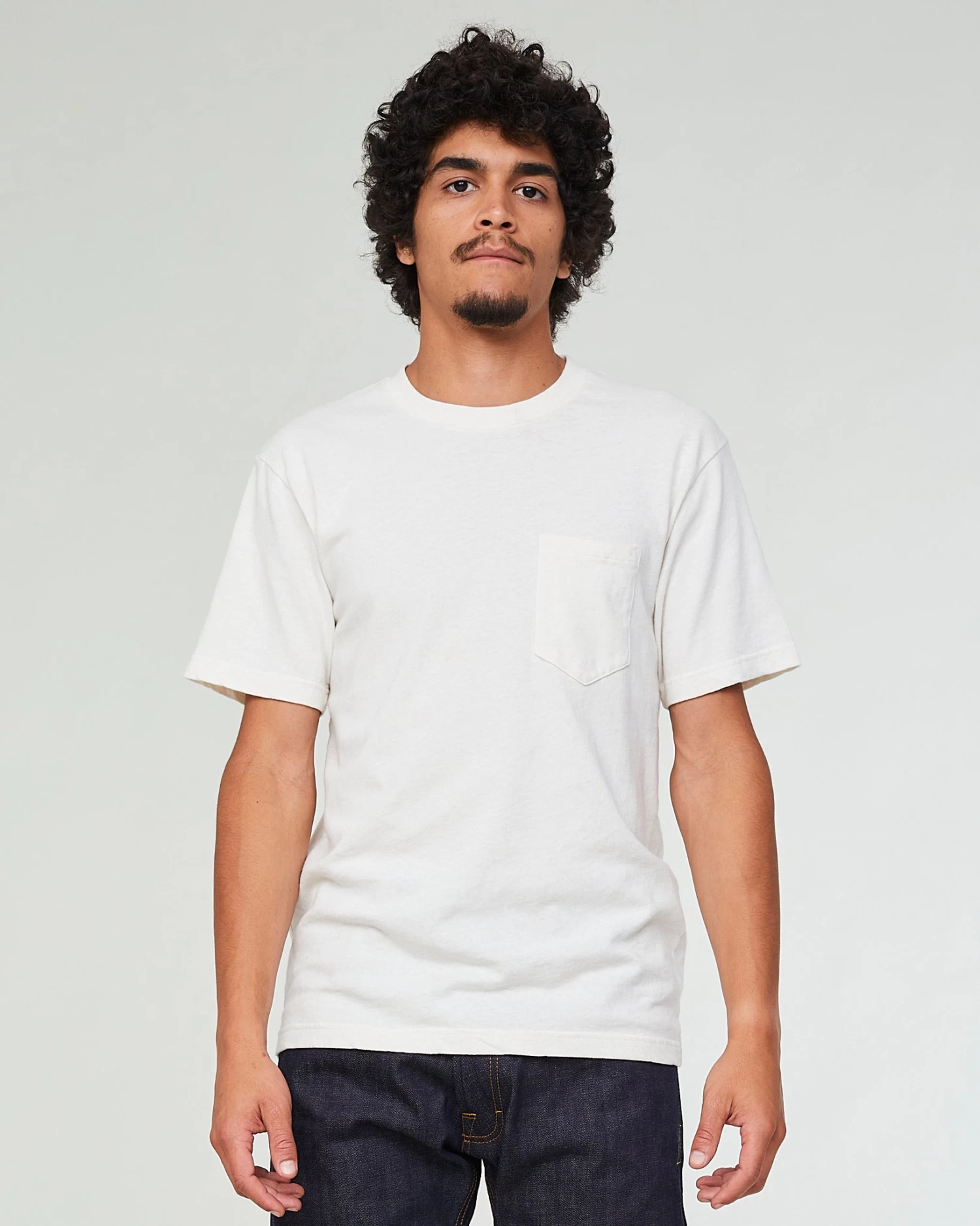 Pocket T Cotton Hemp Milk 1 Pocket T Cotton Hemp Milk