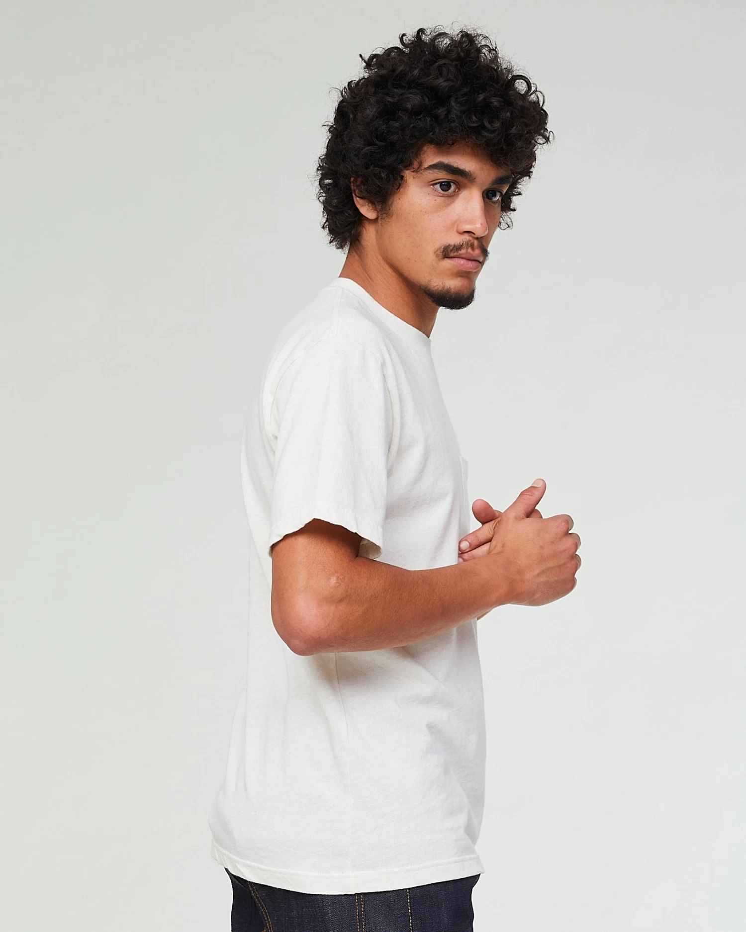 Pocket T Cotton Hemp Milk 3 Pocket T Cotton Hemp Milk - Image 3