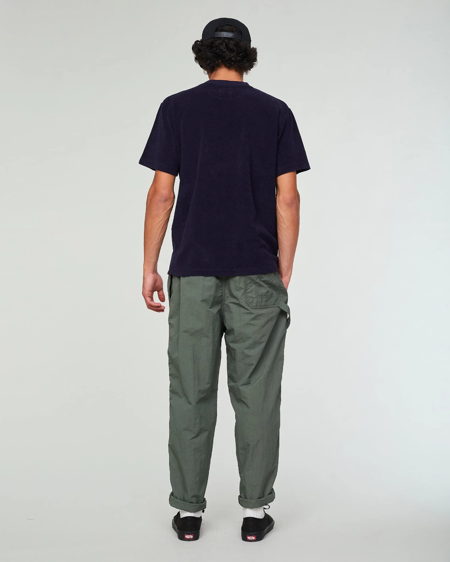 Pocket T-Shirt Peluche Jersey Dark Navy 4 Pocket T-Shirt Peluche Jersey Dark Navy - Image 4