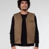 Deck Vest Bedford Cords Drap