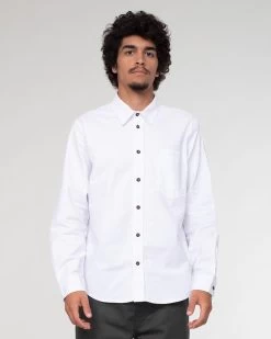 Combat Shirt Oxford Cotton White