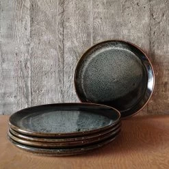 EAT DUST DESSERT PLATE -Eat Dust stapel plate f3c967ad 9ae5 46d1 af21 95ca12d0544c