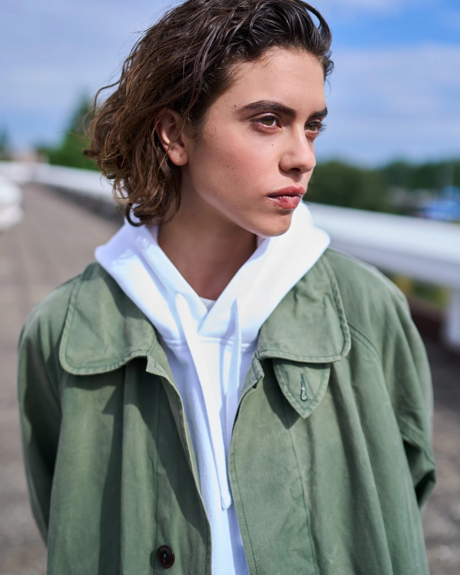 G.o.D Army Trench Pioneer Wax Cotton Marshal Green 4 G.o.D Army Trench Pioneer Wax Cotton Marshal Green - Image 4