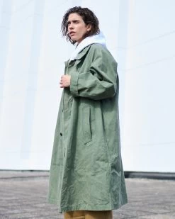 G.o.D Army Trench Pioneer Wax Cotton Marshal Green 13 G.o.D Army Trench Pioneer Wax Cotton Marshal Green -Eat Dust w a ss23 001 pc 624 0006 7