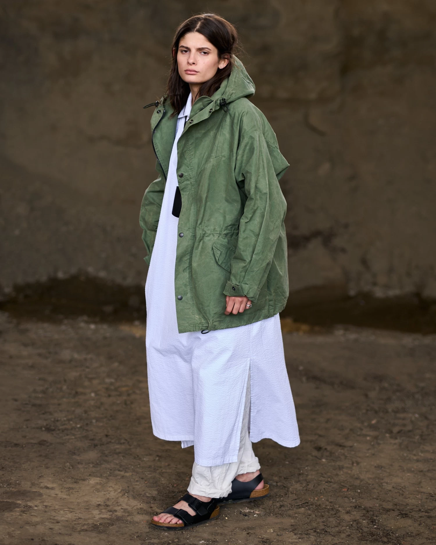 G.o.D Thunder Jacket Pioneer Wax Cotton Marshall Green 6 G.o.D Thunder Jacket Pioneer Wax Cotton Marshall Green - Image 6