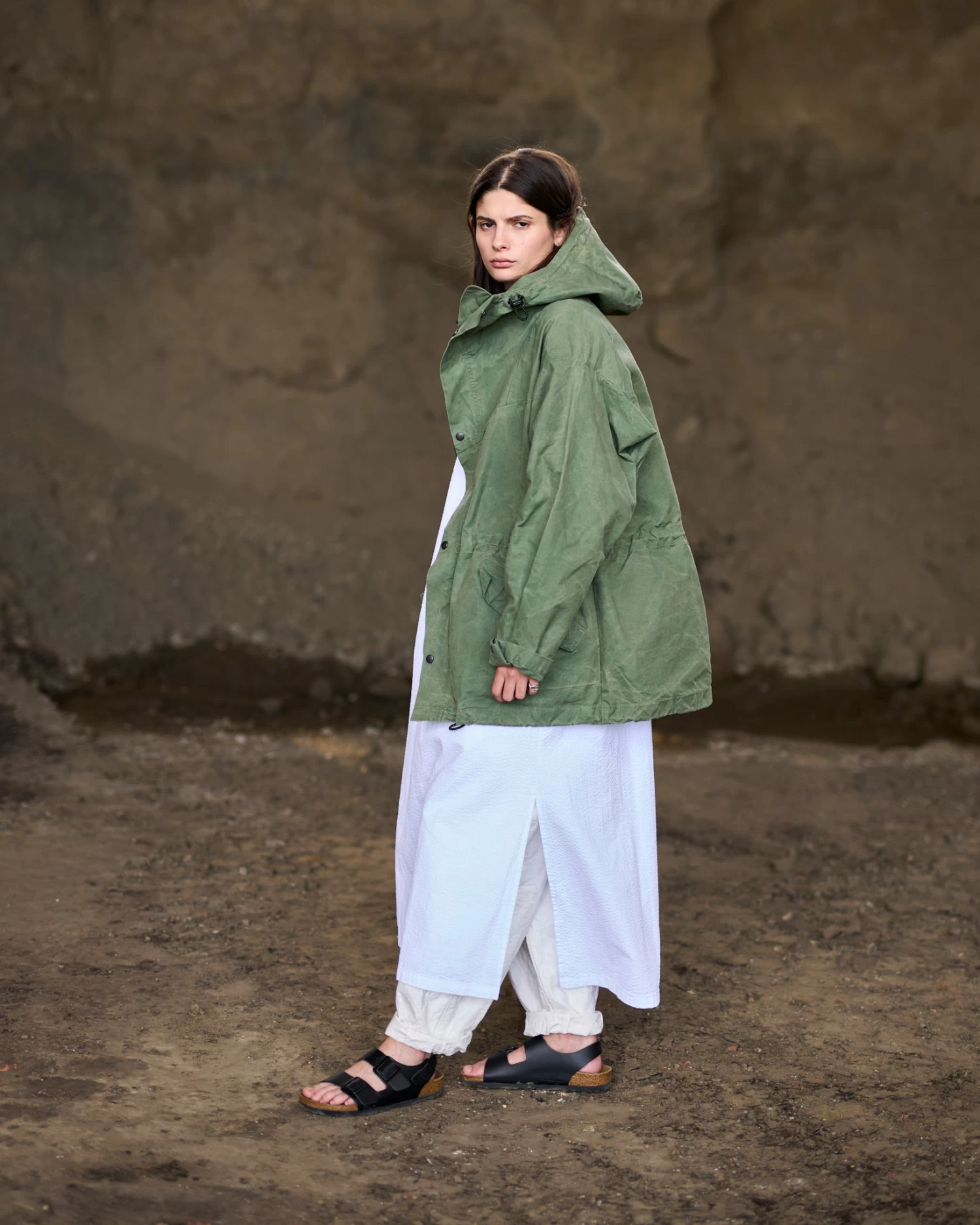 G.o.D Thunder Jacket Pioneer Wax Cotton Marshall Green 8 G.o.D Thunder Jacket Pioneer Wax Cotton Marshall Green - Image 8