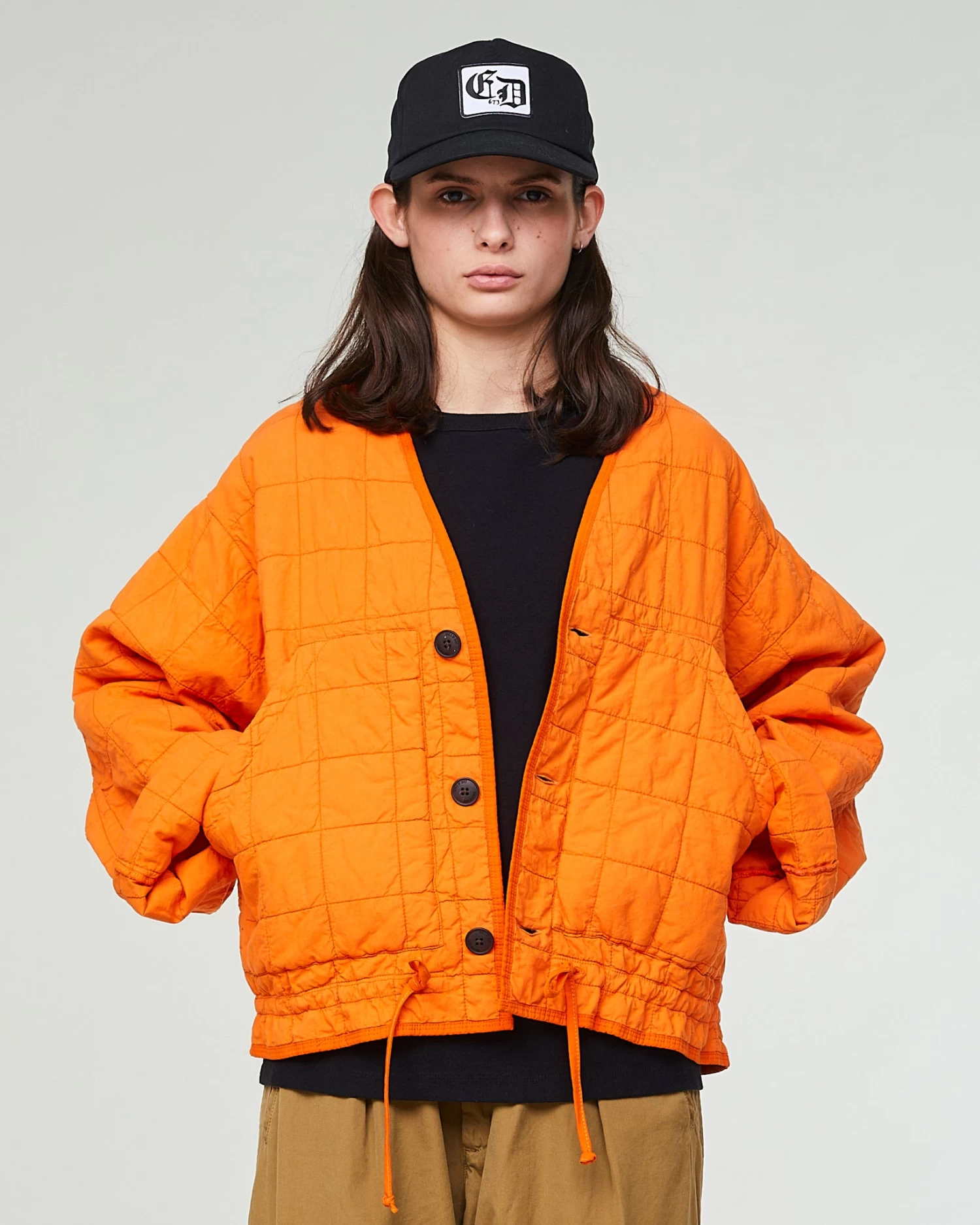 G.o.D Reactor Jacket Cotton Quilt Tangerine 1 G.o.D Reactor Jacket Cotton Quilt Tangerine
