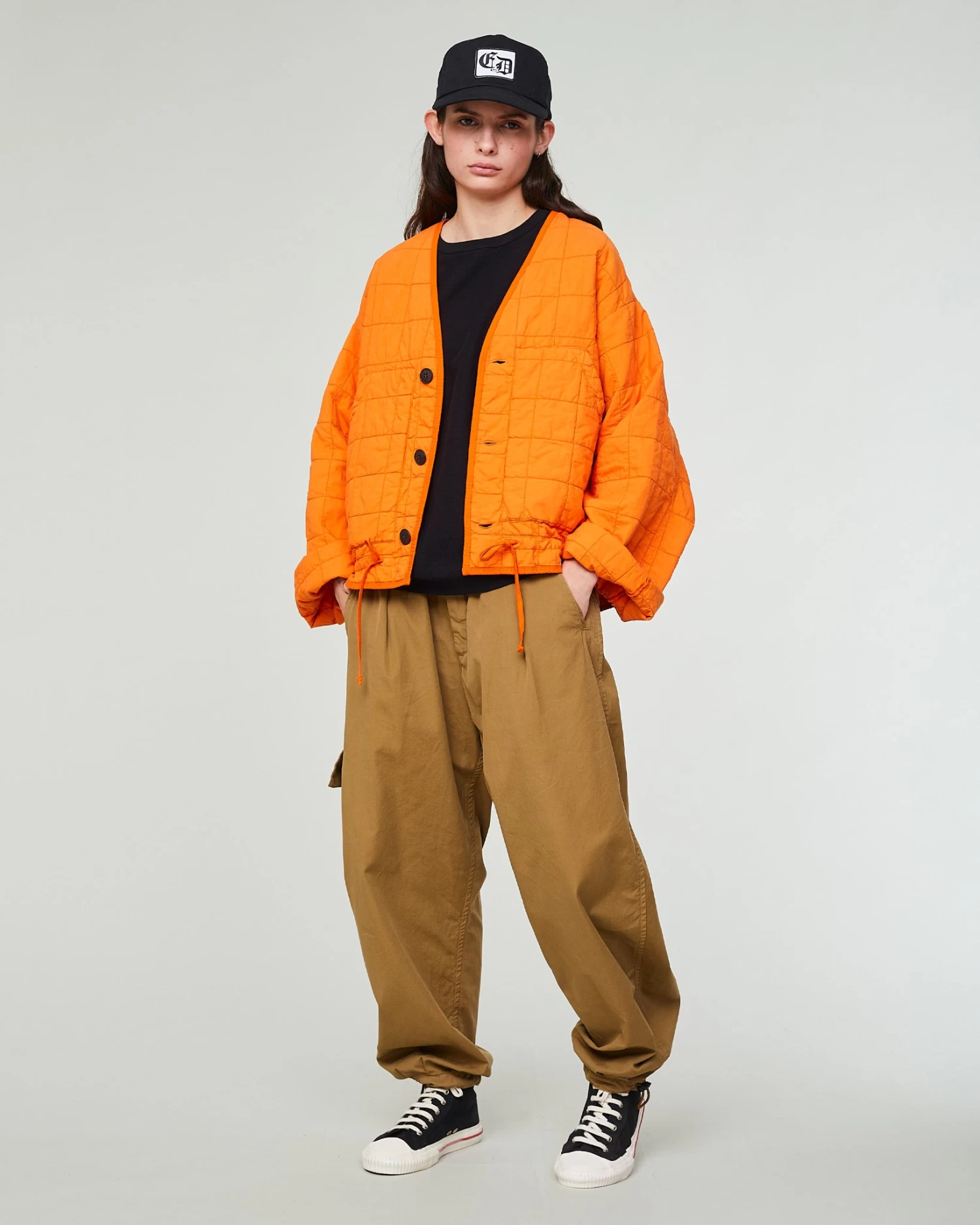G.o.D Reactor Jacket Cotton Quilt Tangerine 2 G.o.D Reactor Jacket Cotton Quilt Tangerine - Image 2