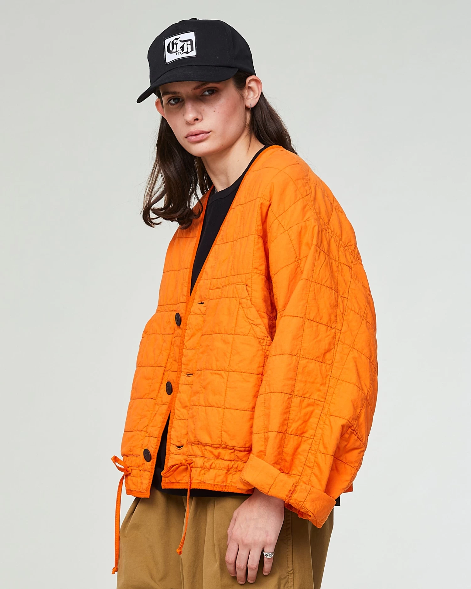 G.o.D Reactor Jacket Cotton Quilt Tangerine 3 G.o.D Reactor Jacket Cotton Quilt Tangerine - Image 3