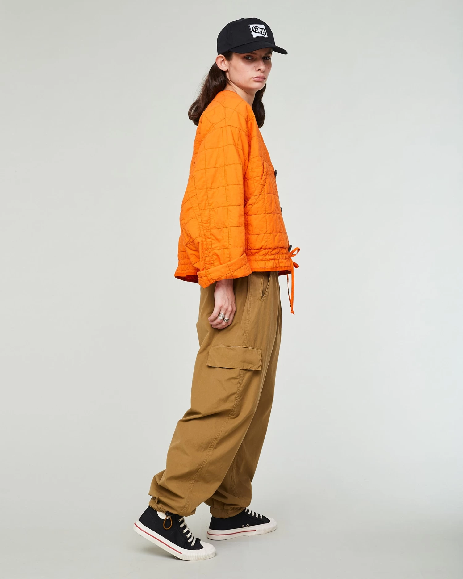 G.o.D Reactor Jacket Cotton Quilt Tangerine 5 G.o.D Reactor Jacket Cotton Quilt Tangerine - Image 5